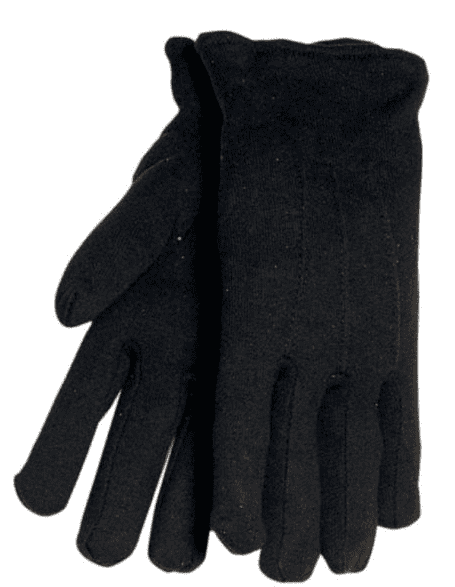 Tillman Cotton Brown Jersey Gloves