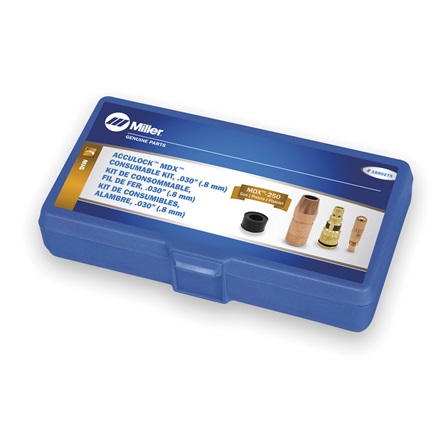 Miller AccuLock MDX Consumables Kit 1880275 for use with MDX-250 / MDX-250 EZ-Select™ MIG guns