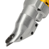 Dewalt Swivel Shear #DW890 Macro image of 7/32 inch shear that allows for excellent visibility and can cut many materials