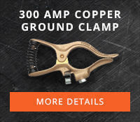 Tweco 300 Amp Copper Ground Clamp Part #GC-300