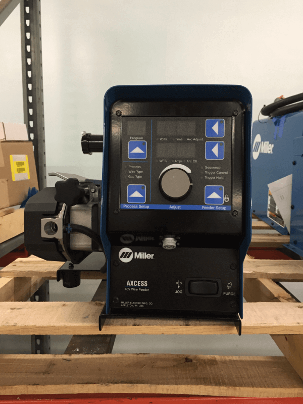 Used Miller® Axcess® Semiautomatic Bench/Sled Wire Feeder #195182