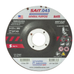 SAIT 4-1/2x.045x7/8 A60S General Purpose High Speed Cut-off Wheels #22021 (50 pack)