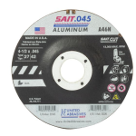 SAIT 4-1/2x.045x7/8 A46N Aluminum Aggressive Cut-off Wheels #22345 (50 pack)