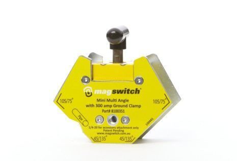 Magswitch 8100494 MAGSQUARE 165 4- Pack