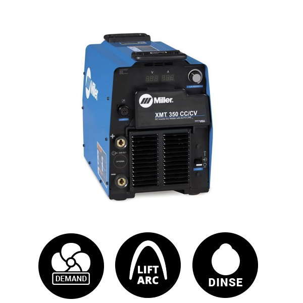 Miller XMT 350 CC//CV Welder w// NEW Miller 20 Series Feeder MIG Welding Package