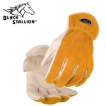 Black Stallion Grain/Split Cowhide Driver's Gloves #97K