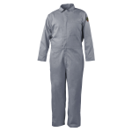 7 OZ FLAME-RESISTANT COTTON COVERALLS (GRAY)