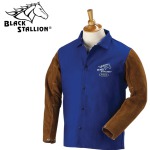 Revco Black Stallion FR Cotton & Cowhide Hybrid™ Jacket - 30" #FRB9-30C/BS