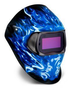3M Speedglas AutoDarkening Welding Helmet - 'Ice Hot'