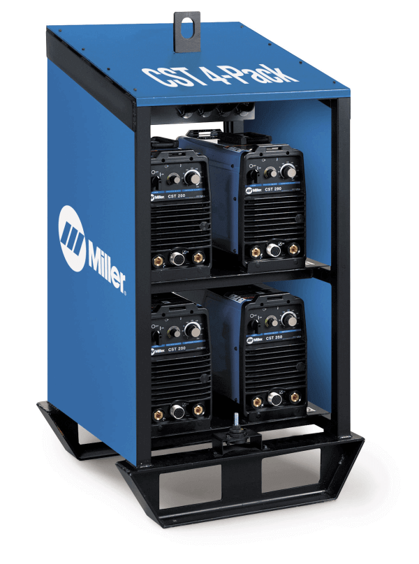 Miller CST™ 280 4-Pack Rack Tweco®