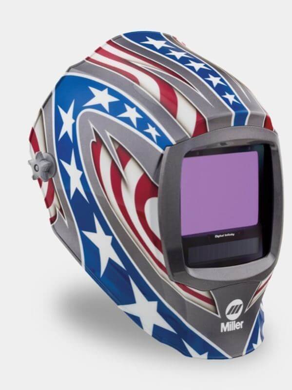 Miller Digital Infinity Series Helmet- Stars & Stripes