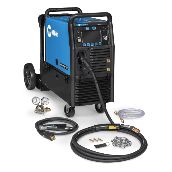 Millermatic® 255 MIG/Pulsed MIG Welder w/ EZ-Latch™ Running Gear