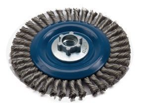 Model KH310 Lincoln Electric-Twisted Stringer Bead Wire Wheel Brush 4" Diam.