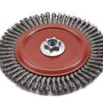 Norton Stringer Bead Knot Wire Wheel Brushes (5 x .020 x 5/8-11)
