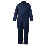 7 OZ FLAME-RESISTANT COTTON COVERALLS (NAVY)