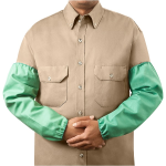 9 oz FR Cotton Sleeves 18" Green