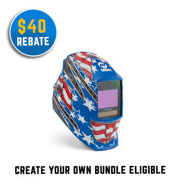 Miller Digital Elite AutoDarkening Welding Helmet 'Stars and Stripes'