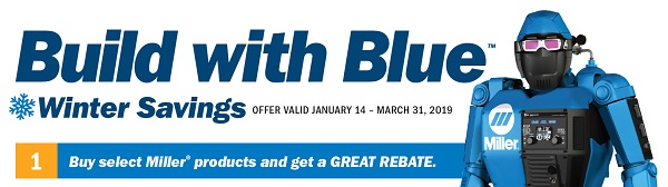 Miller Build with Blue Winter Rebate 2019