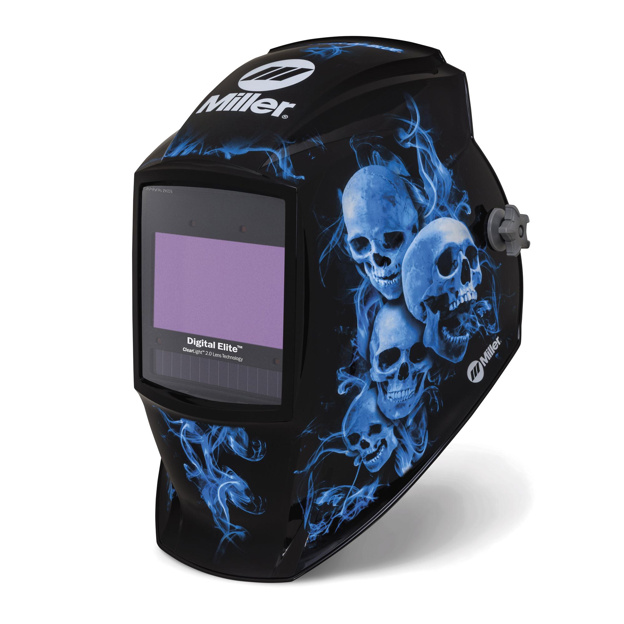 Miller Digital Elite Blue Rage II 281010 right view