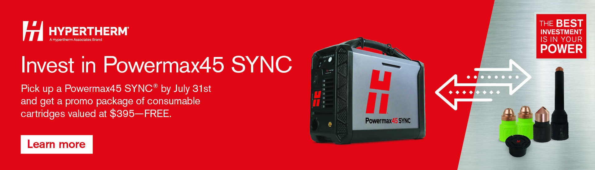 hypertherm powermax45 sync promo package