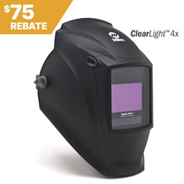 Miller Digital Elite™ Welding Helmet, Black (QR), ClearLight 4x #296765 Rebate