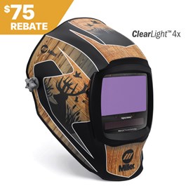 Miller Digital Infinity™ Welding Helmet, Outdoorsman, ClearLight 4x #296783 Rebate