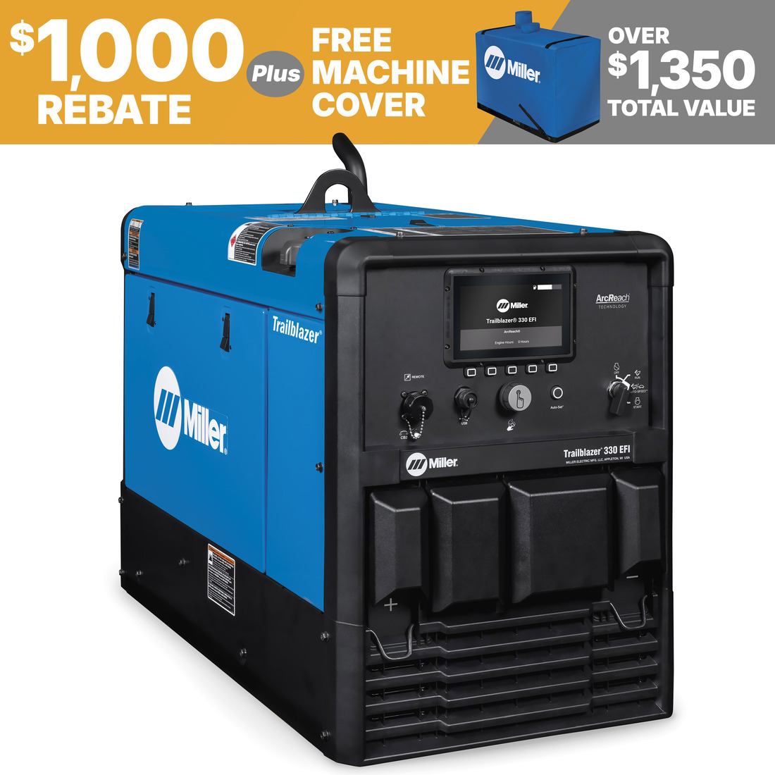 Trailblazer® 330 Engine-Driven Welder (Kohler) w/ EFI #907832 Rebate