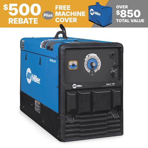 Miller Bobcat™ 230 Engine-Driven Welder (Vanguard) #907847 Rebate
