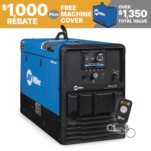 Miller Bobcat™ 265 (Kohler), With Remote Start/Stop #907826 Rebate