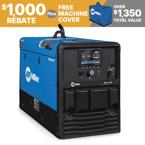 Miller Bobcat™ 265 Engine-Driven Welder (Vanguard) #907848 Rebate