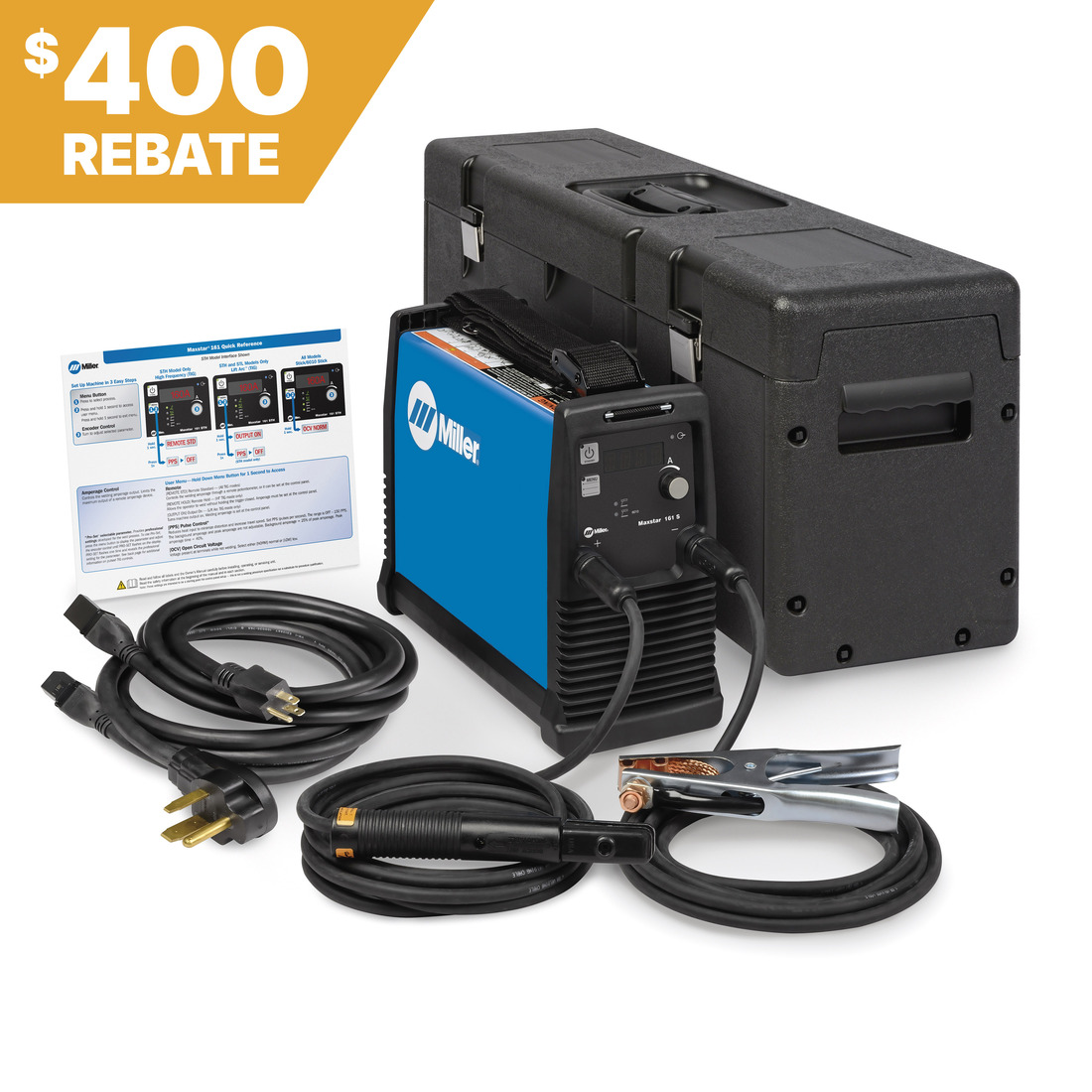 Maxstar® 161 S #907709001 120-240 V, X-Case, Stick Package Rebate