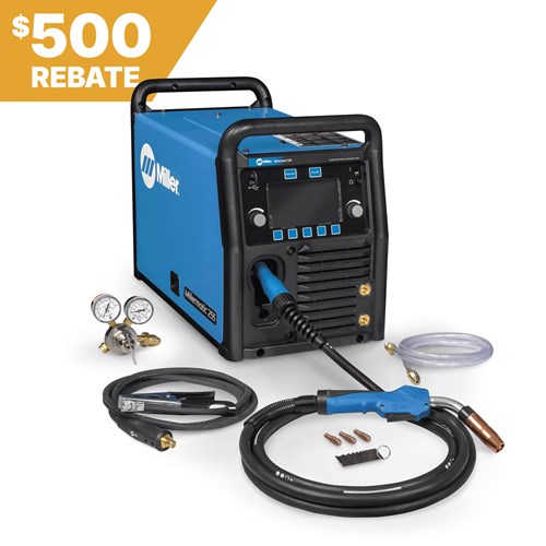 Miller Millermatic® 255 MIG/Pulsed MIG Welder Rebate