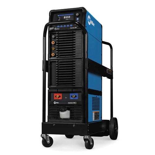 Miller Dynasty® 800 208-600 V, TIGRunner #907951001 angled left