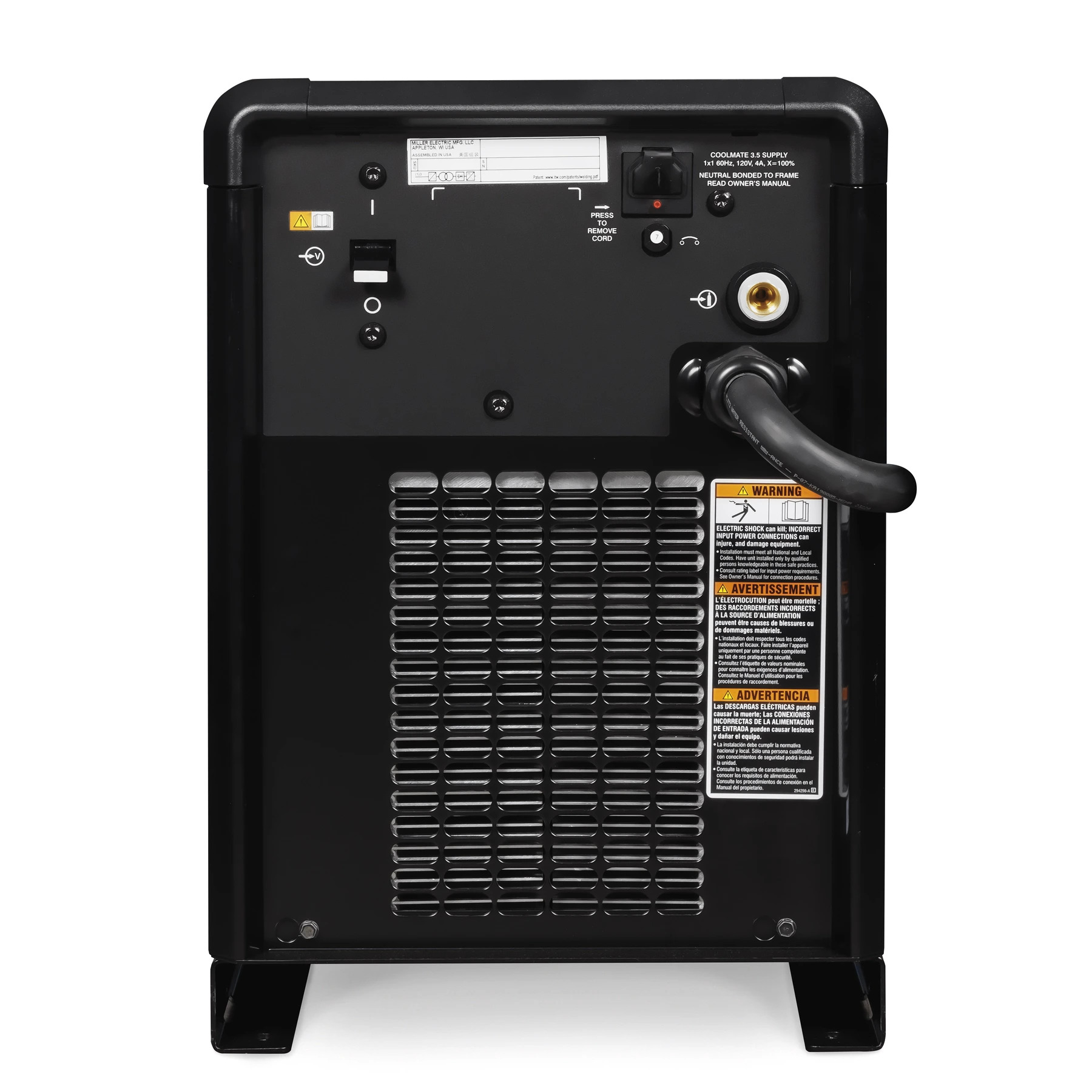 Miller Dynasty® 400 208-600 V  #907950 rear