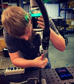 Hirebotic welding cobot in action