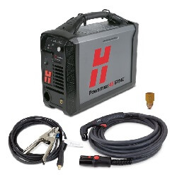 Hypertherm Powermax45 SYNC Plasma Cutter- 230V, 75° Handheld Torch, 20ft Lead #088560