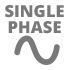 Single or triple phase power input