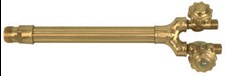 Victor Torch Handle for Welders #0382-0015 Gold durable torch handle laid horizontally