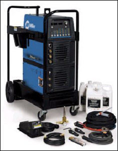 dynasty 350 miller cooled water tig welder stick package dc ac welding machine