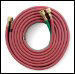 Oxy-acetylene Twin Welding Hose 25ft Red & Green Concise & Sturdy Welding Hose 