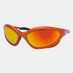 Miller Shade 5.0 Safety Glasses Orange Frame Part #235659