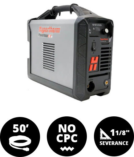 Hypertherm Powermax 45 XP Hand System w/o CPC - 50' Leads
