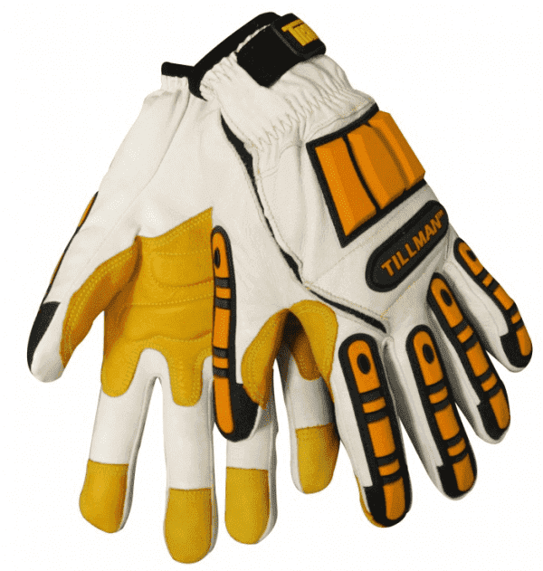 Tillman TrueFit Goatskin/Kevlar/TPR Padding Work Gloves Part#1499