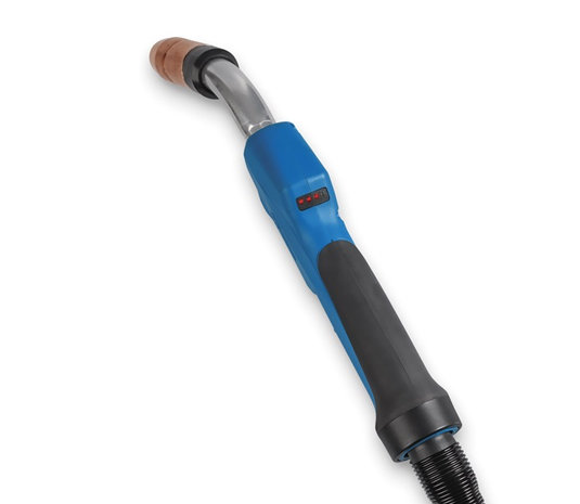 Long length Miller® MDX-250 EZ-Select™ MIG Gun w/AccuLock™ S Consumables - .035/.045, 1770046 replacement