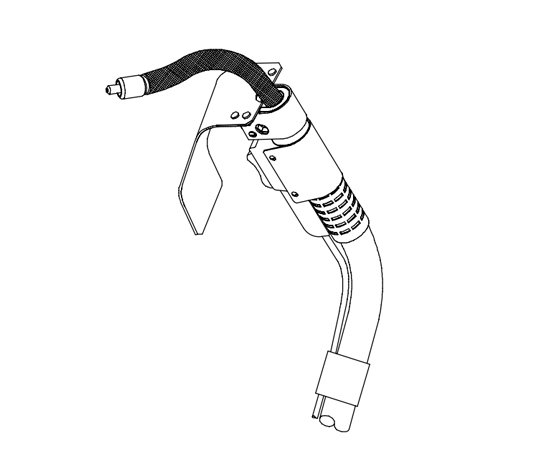 Miller S-22P/Super S-32P Welding Gun #195729 Miller S-22P/Super S-32P Welding Gun #195729