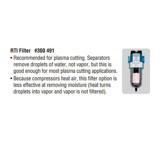 Miller Welding RTI Filter/Air Dryer #300491 for Sale Online