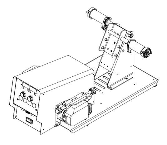 How to feed wire to welder Miller S-74 MPa wire feeding