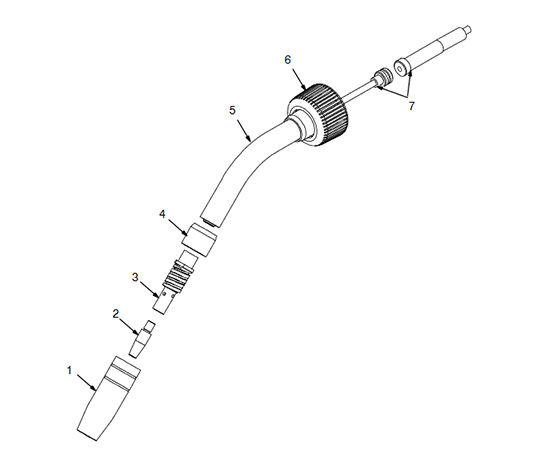 Spoolmate 200 Curved Barrel Assy #300591