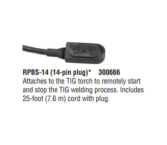 いsksjd Miller Pushbutton Fingertip Control, 2 Button, 14-pin Plug