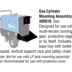 Bobcat™ / Trailblazer® Gas Cylinder Mounting Assembly #300918 for Sale Online